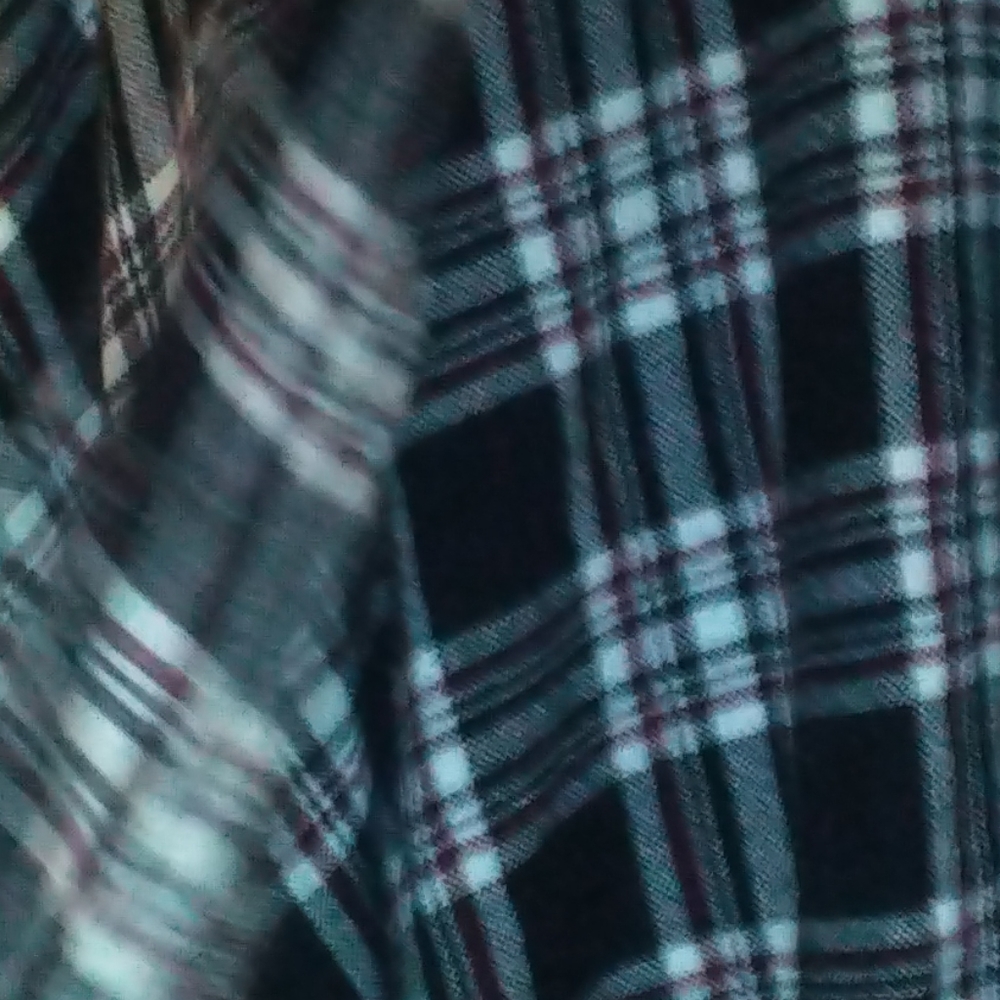 Plaid Poncho